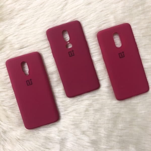 Rose Red Candy Silicone Case for One Plus