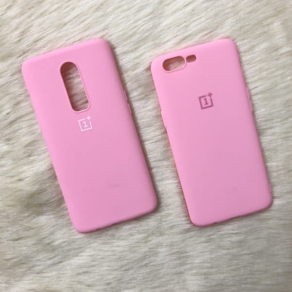 Pink Candy Silicone Case for One Plus