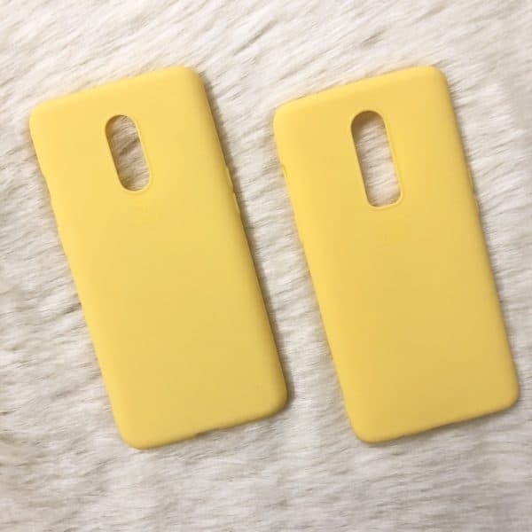 Yellow Candy Silicone Case for One Plus