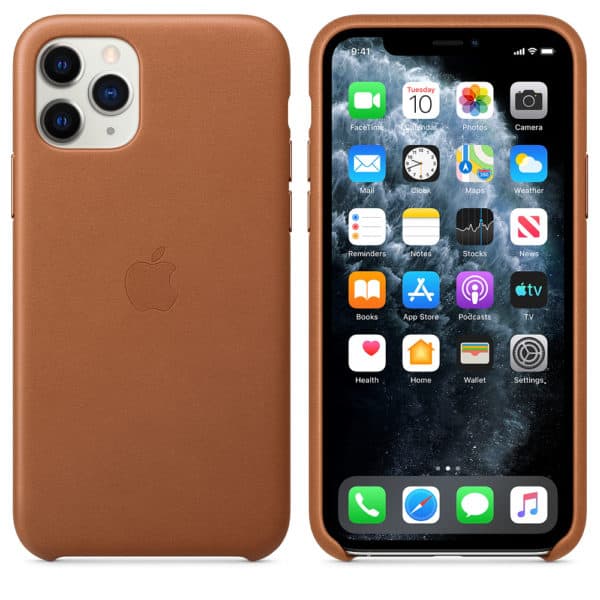 Brown Leather Case for iPhone