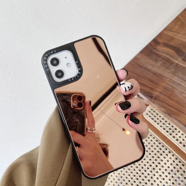 Casetify Mirror Case for iPhone - Rosegold - Image 2