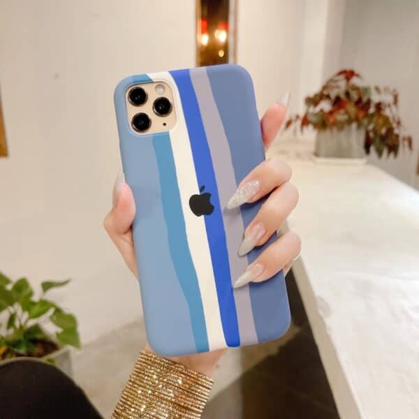 Blue Rainbow Case for iPhone