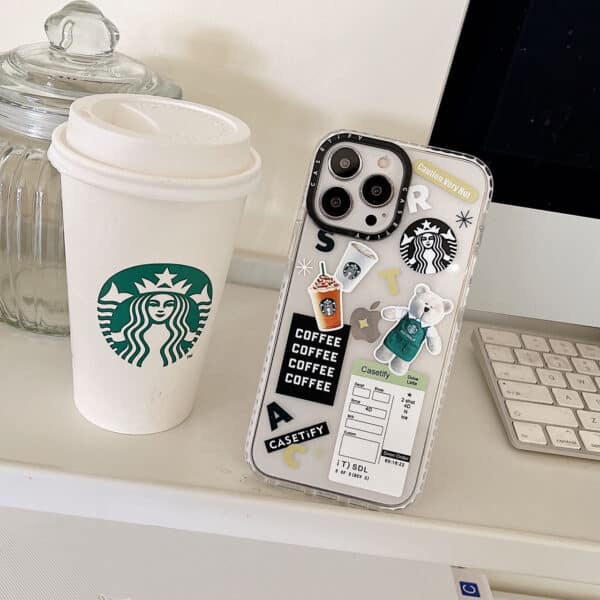 Starbucks Casetify Case for iPhone - Teddy Design