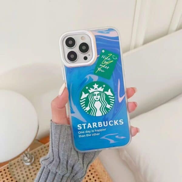 Starbucks Holographic Case for iPhone 11 - Blue