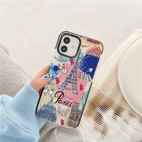 Travelling Casetify Case for iPhone 14 Pro Max - Paris