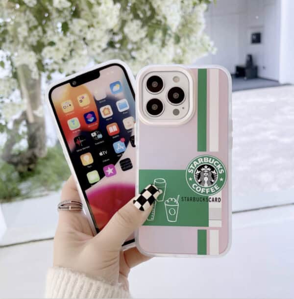 Starbucks Holographic Case for iPhone - Side logo