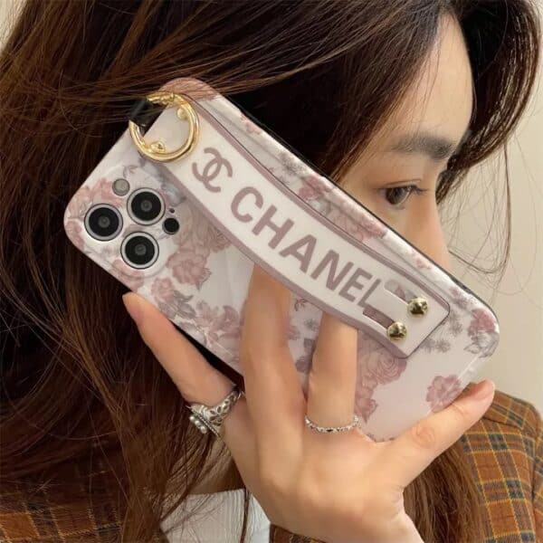 Pink Chanel Handle Case for iPhone