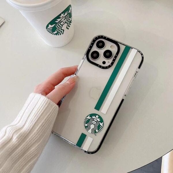 Starbucks Casetify Case for iPhone - Sides Line