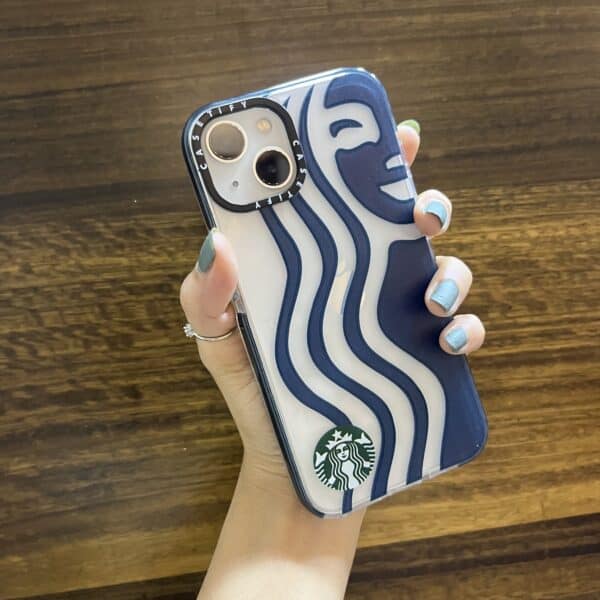 Starbucks Casetify Case For Iphone 13 - Teal Blue Logo