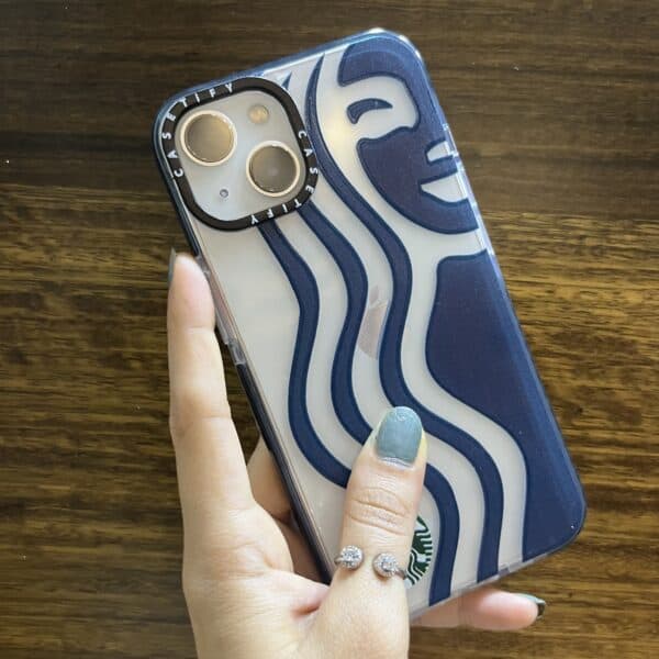 Starbucks Casetify Case For Iphone 13 - Teal Blue Logo - Image 2