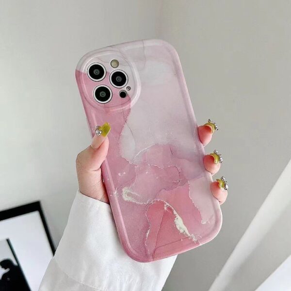 Original Marble Silicone Cases For Iphone - Rust