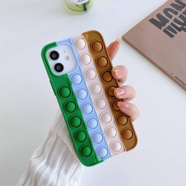 Pop It Up Case for iPhone - Greenish Blue