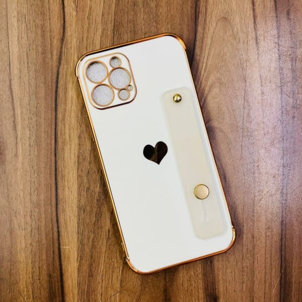 Chrome Heart Handle Cases available for iPhone - White