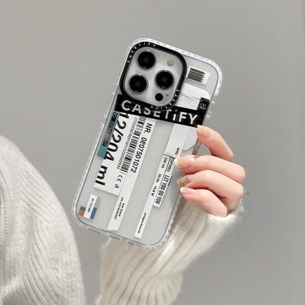 Ticket Casetify Case For Iphone - White Border