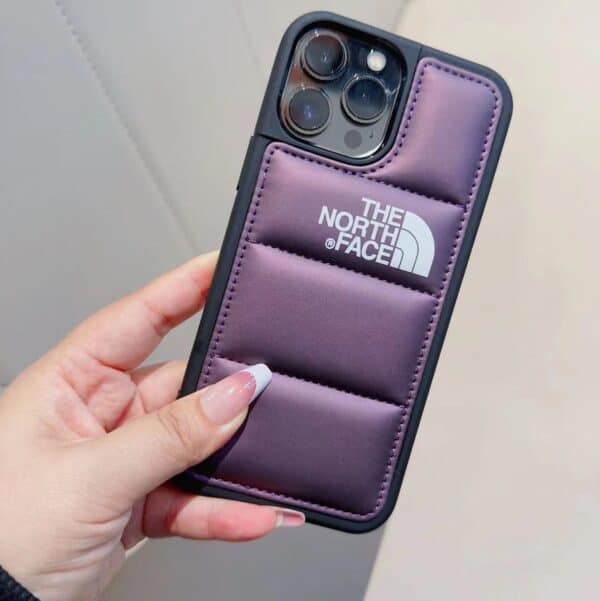 The North Face Puff Case for iPhone - Deep Purple - Image 2