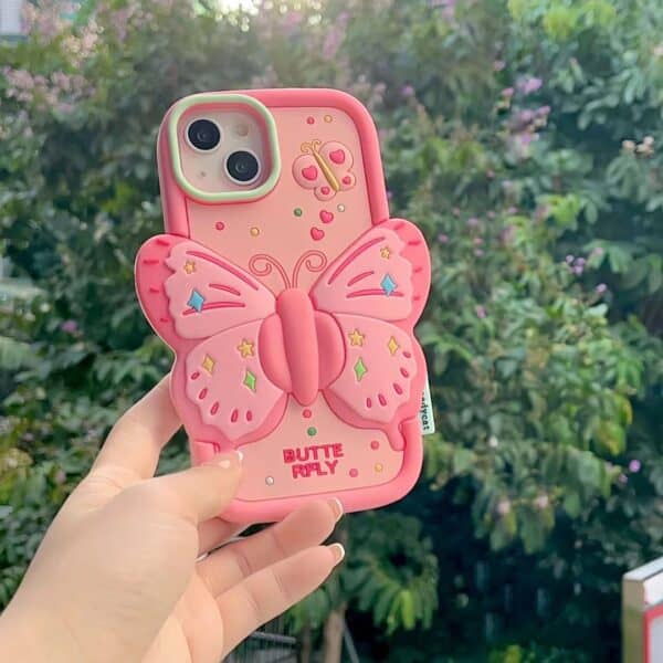 Butterfly Cute Silicone Cases for iPhone