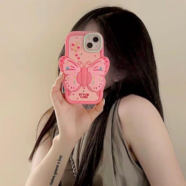 Butterfly Cute Silicone Cases for iPhone - Image 6