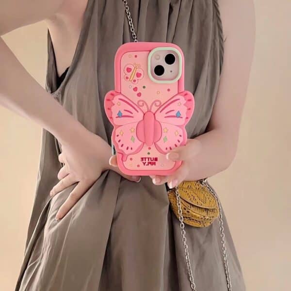 Butterfly Cute Silicone Cases for iPhone - Image 3