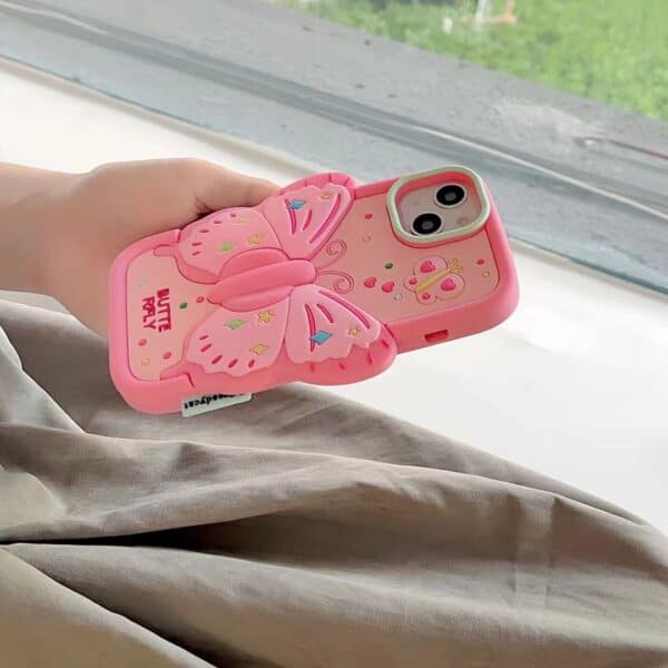 Butterfly Cute Silicone Cases for iPhone - Image 4