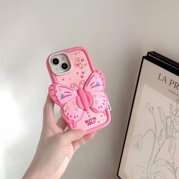 Butterfly Cute Silicone Cases for iPhone - Image 5