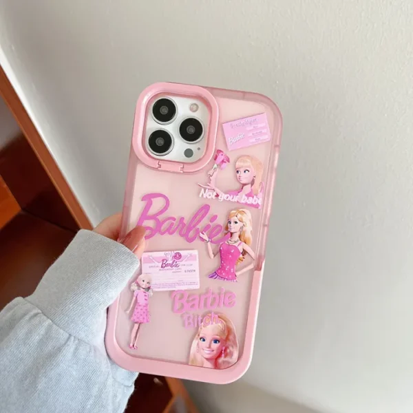 Barbie Pink Handle Cases for iPhone