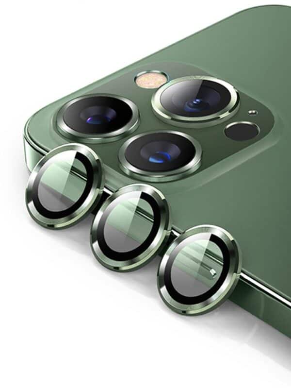 Camera Ring Lens Protector For iPhone - Green