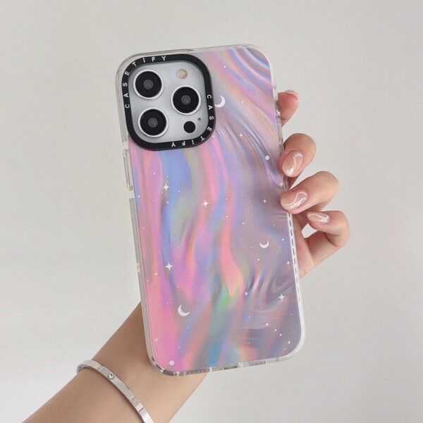 Galaxy Theme Stars and Moon Casetify Cases for iPhone