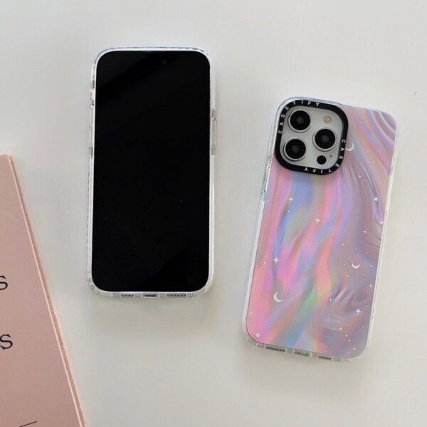 Galaxy Theme Stars and Moon Casetify Cases for iPhone - Image 3