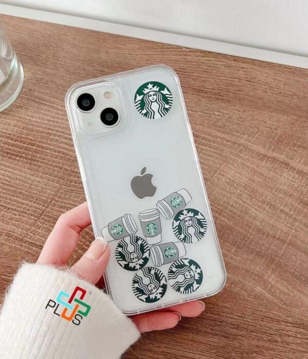 Starbucks Icon Floating Cases for iPhone