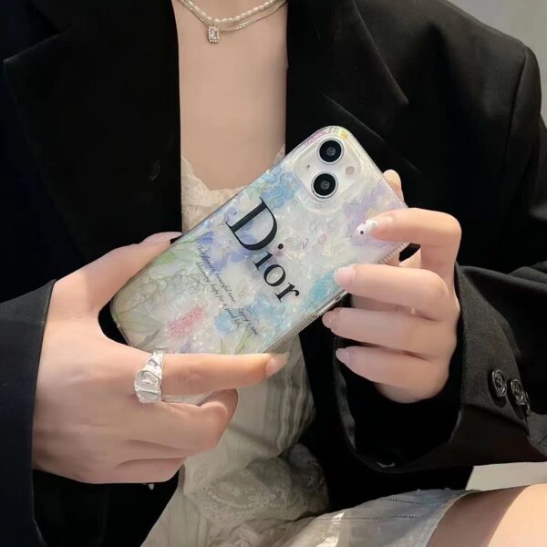 Dior Floral Cases for iPhone 13 / iPhone 14