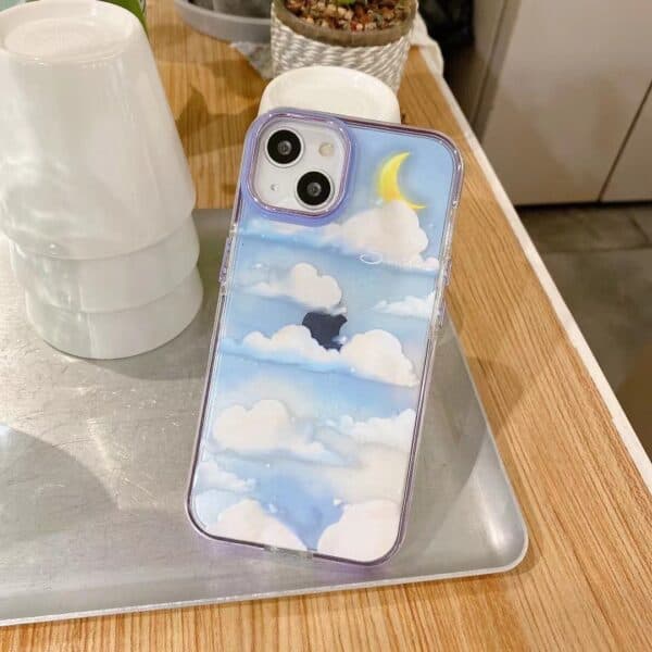 New Cloud and Moon Case for iPhone 13/ iPhone 14