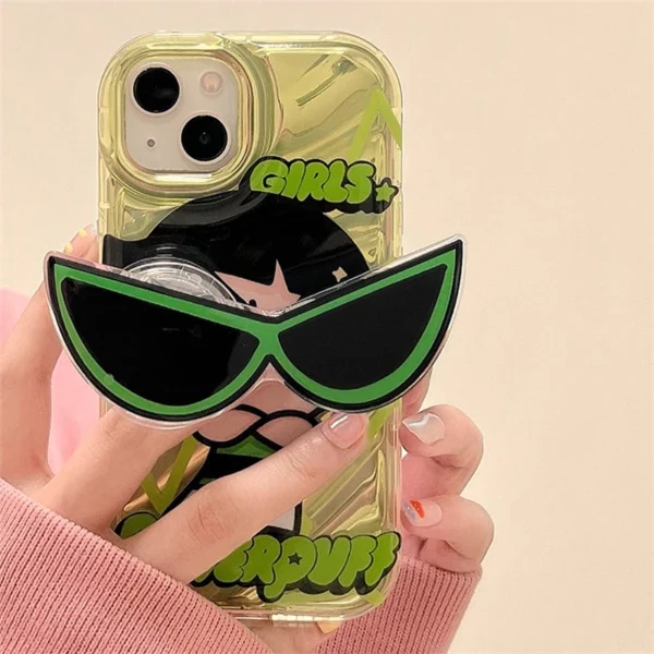 Green Powerpuff Case for iPhone 11