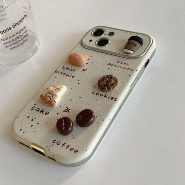 Cute 3D Coffee Bear Cases for iPhone - Image 6