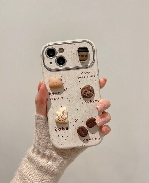 Cute 3D Coffee Bear Cases for iPhone - Image 2