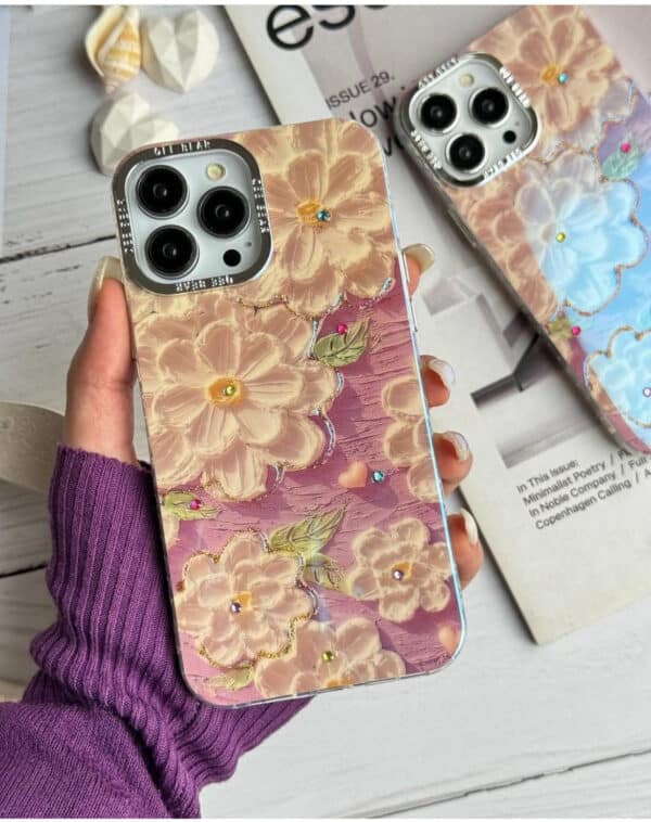 Camellia Blossom Floral Cases for iPhone