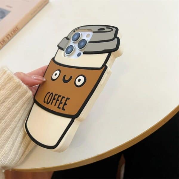 Cute 3D Coffee Cup Cases for iPhone - Image 3