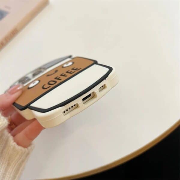 Cute 3D Coffee Cup Cases for iPhone - Image 4