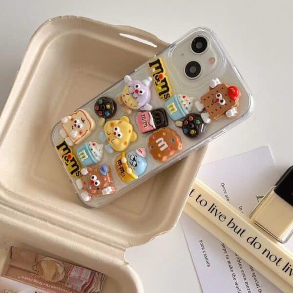 M&M Cute 3d characters case for iPhone - Image 4