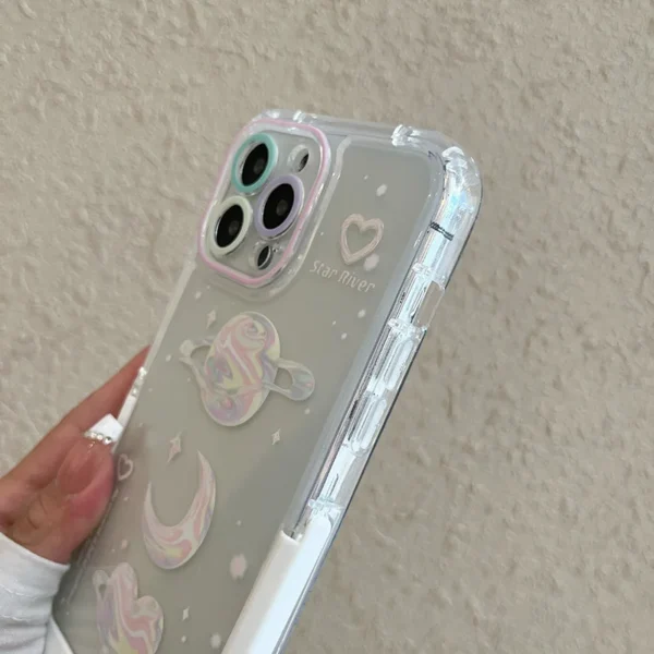 Galaxy Theme with Stand Phone Case For iPhone - Image 6