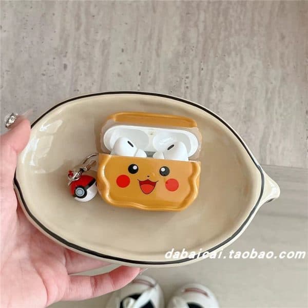 Cutest Pikachu Case with Charm for Airpods - Airpods Pro and Pro 2