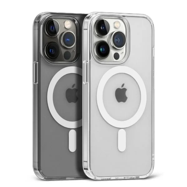 Premium Shockproof Transparent Mag Safe Cases for iPhone